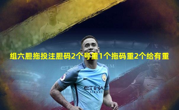 组六胆拖投注胆码2个号重1个拖码重2个给有重