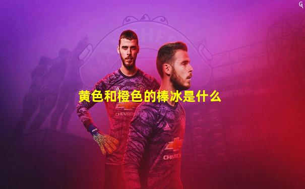 黄色和橙色的棒冰是什么