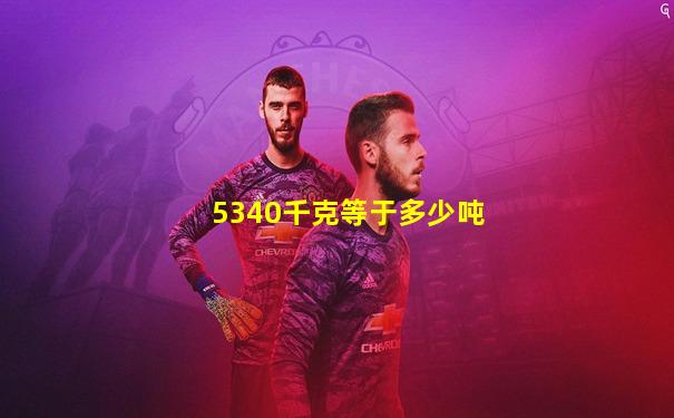 5340千克等于多少吨