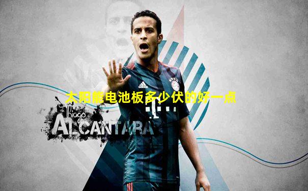 太阳能电池板多少伏的好一点